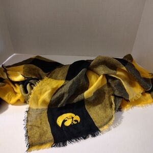 Black and Yellow Checkered Scarf